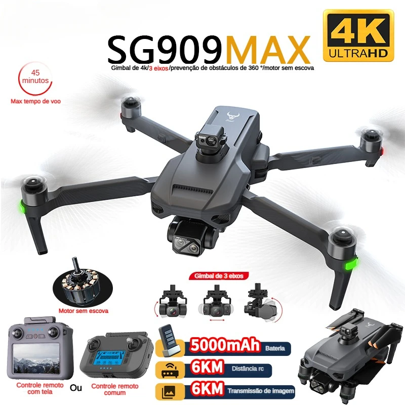ZLL SG909 SG909MAX Profesjonal – Drone Kit Professional recenzja i cena